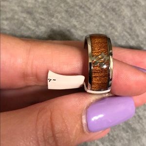 Hawaii stainless steel ring